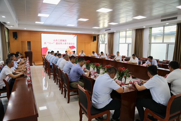 三箭集團(tuán)召開慶?！鞍艘弧苯ㄜ姽?jié)退役軍人骨干座談會(huì)